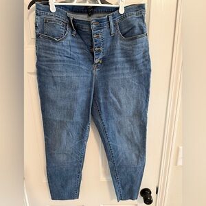J. Crew High Rise Blue Women's Skinny Jeans